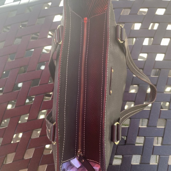 Vintage leather Kate spade tote - Picture 7 of 11